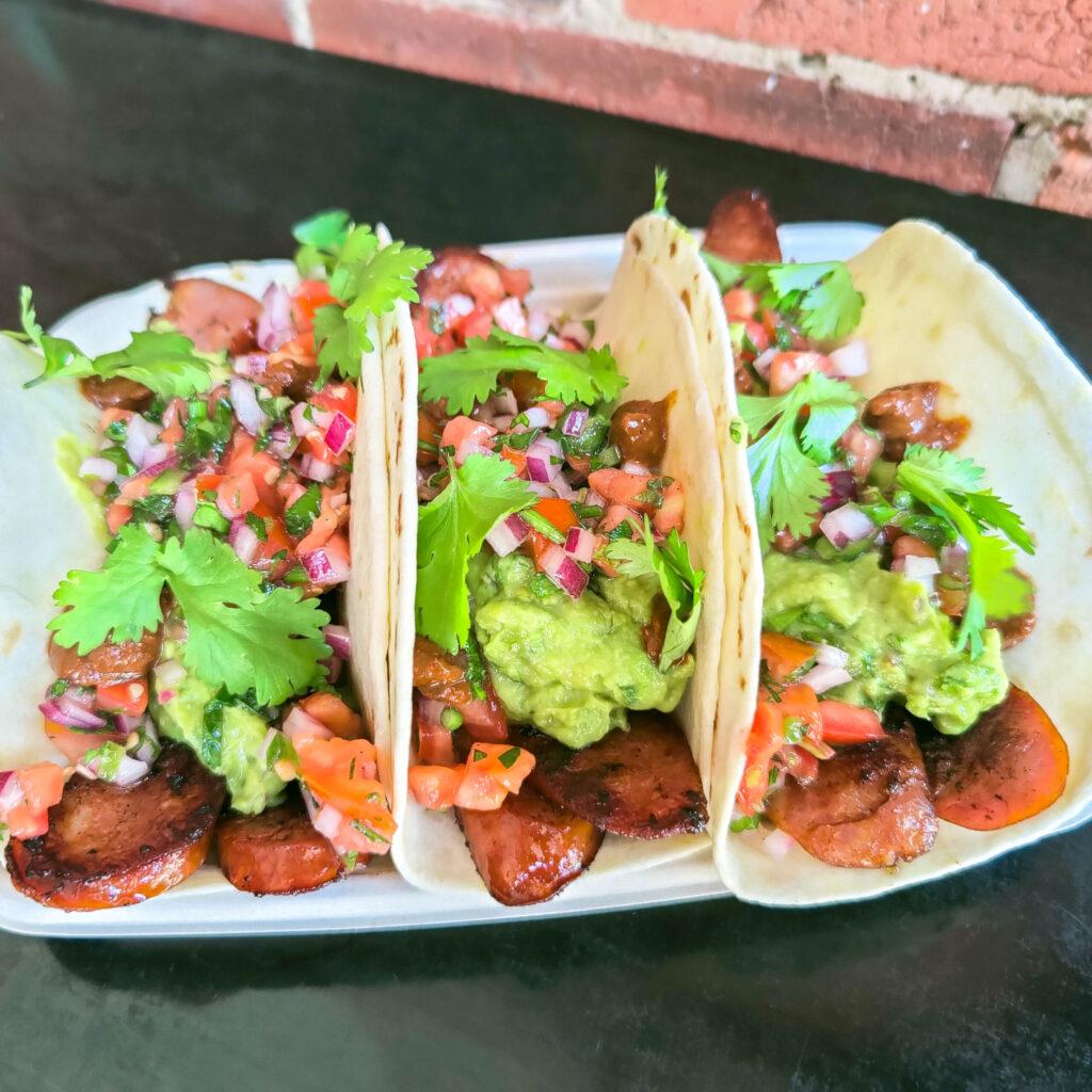 Chorizo Tacos (3 Pieces)