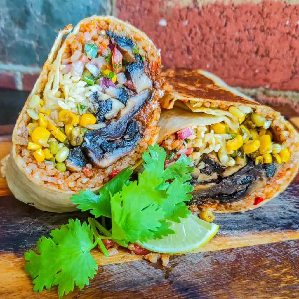Vegetarian Burrito (Sharing Platter)