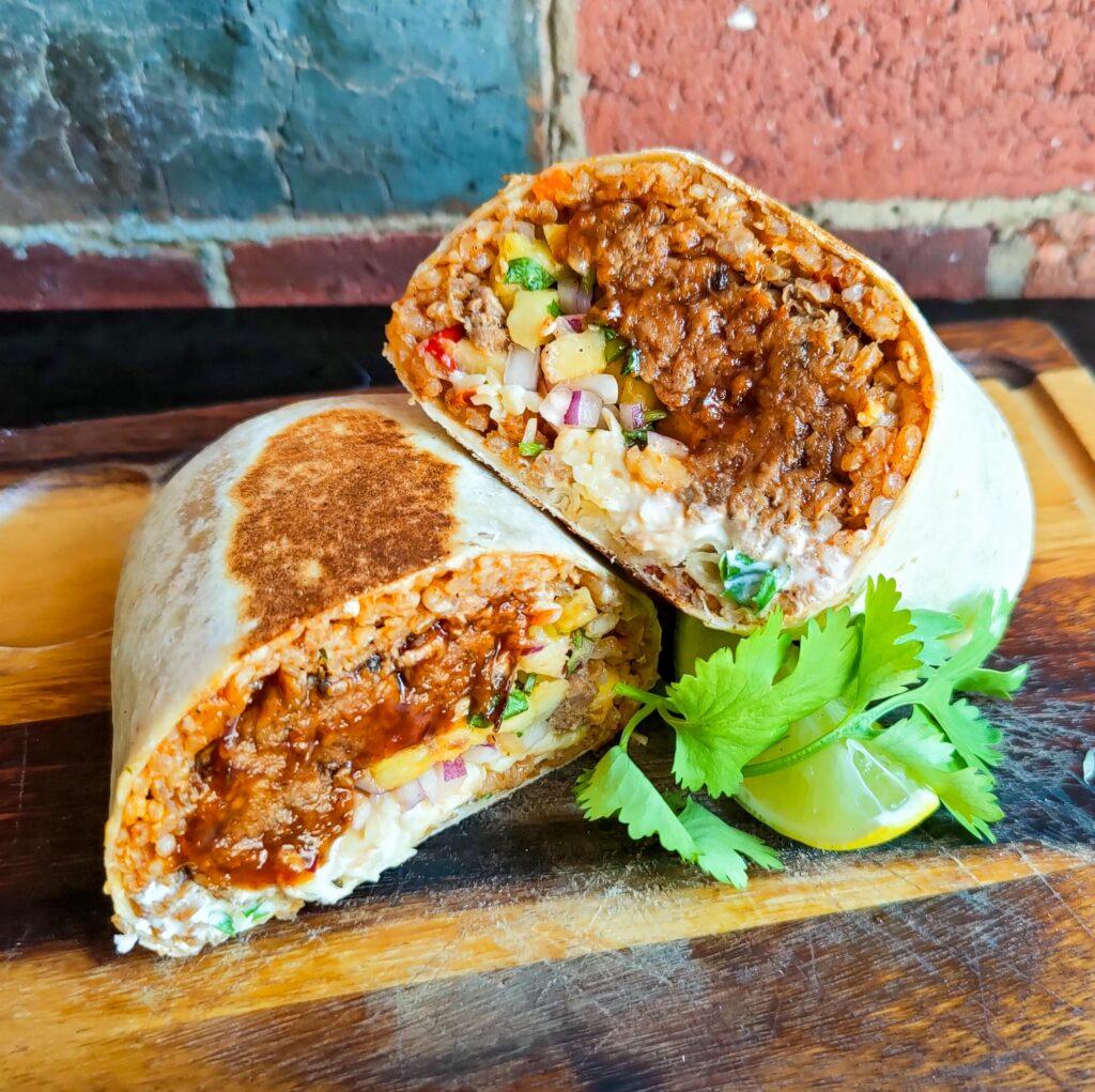 Pulled Pork Burrito (Sharing Platter)