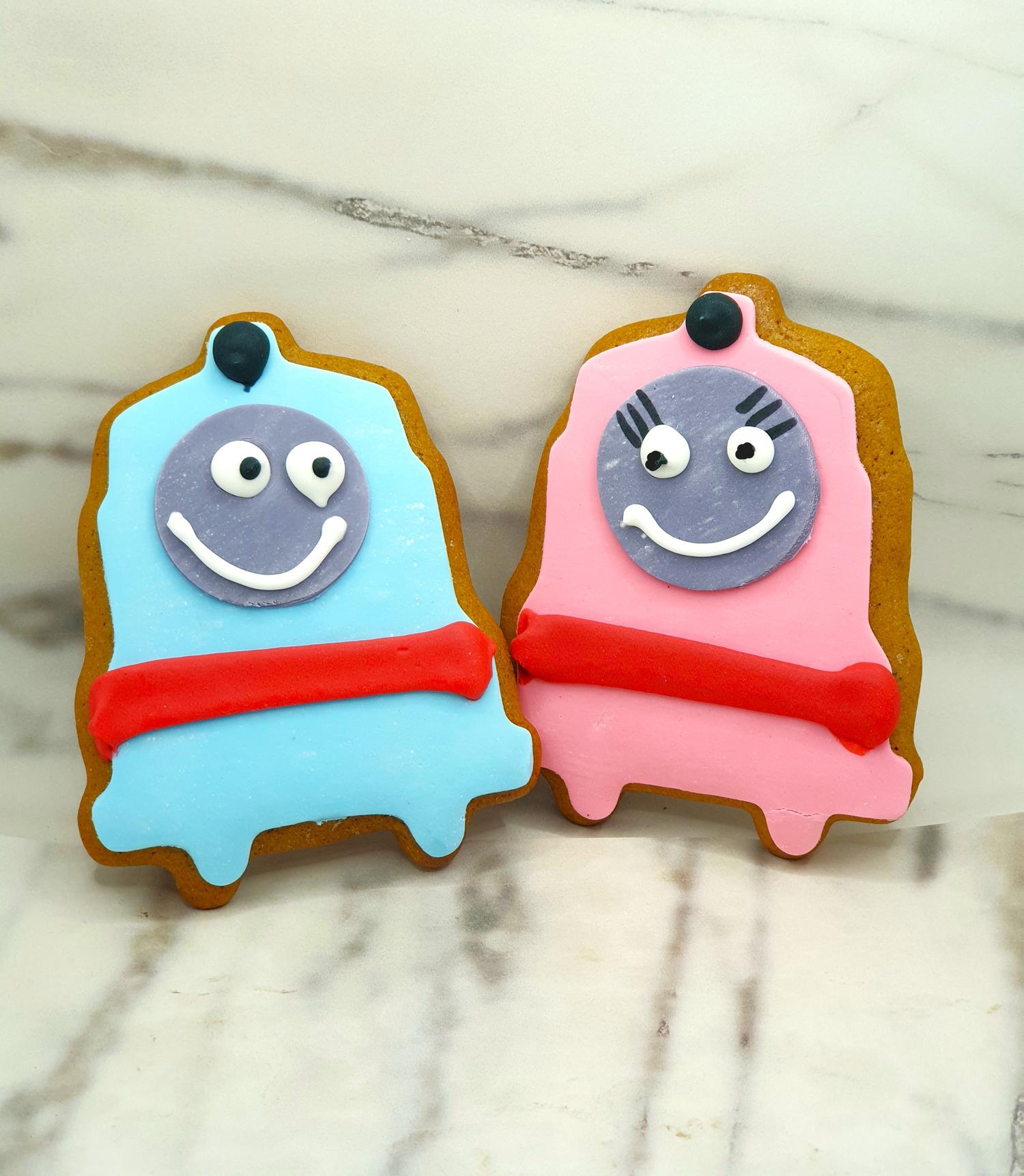 Choo Choo Train Themed Cookies (Box of 24)