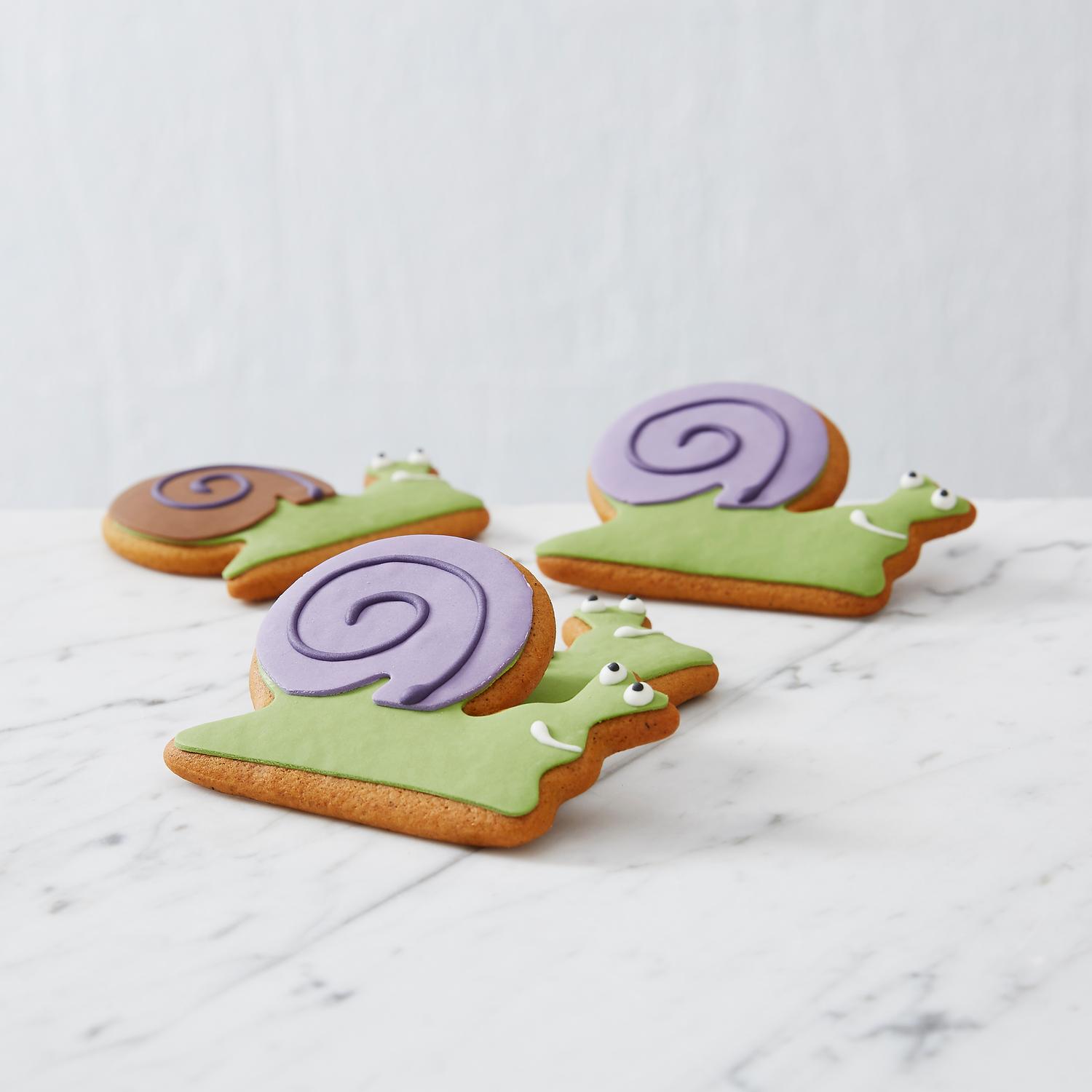 Sammy the Snails Themed Cookies (Box of 24)