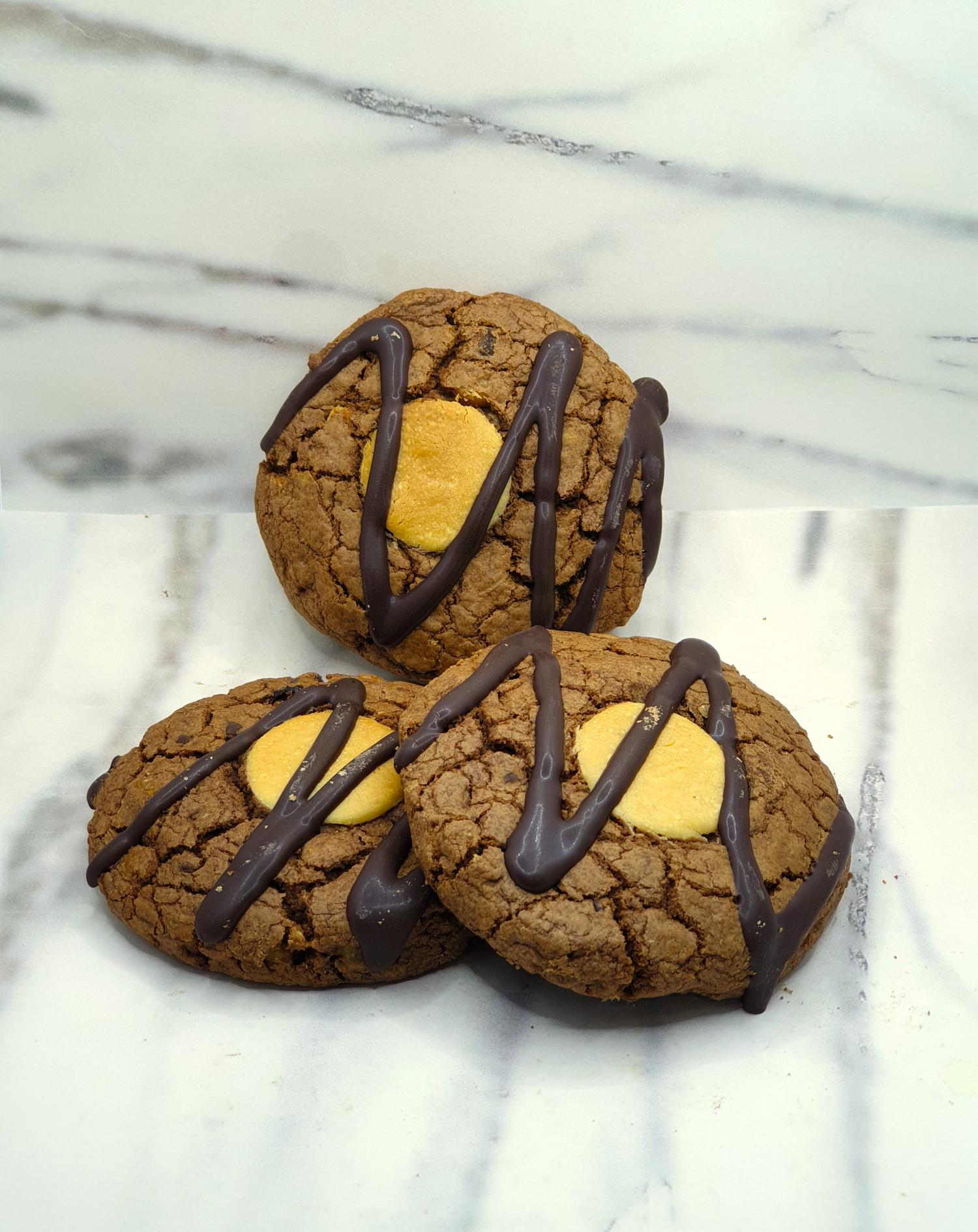 GF Triple Chocolate Fudge Cookies (Box of 24)