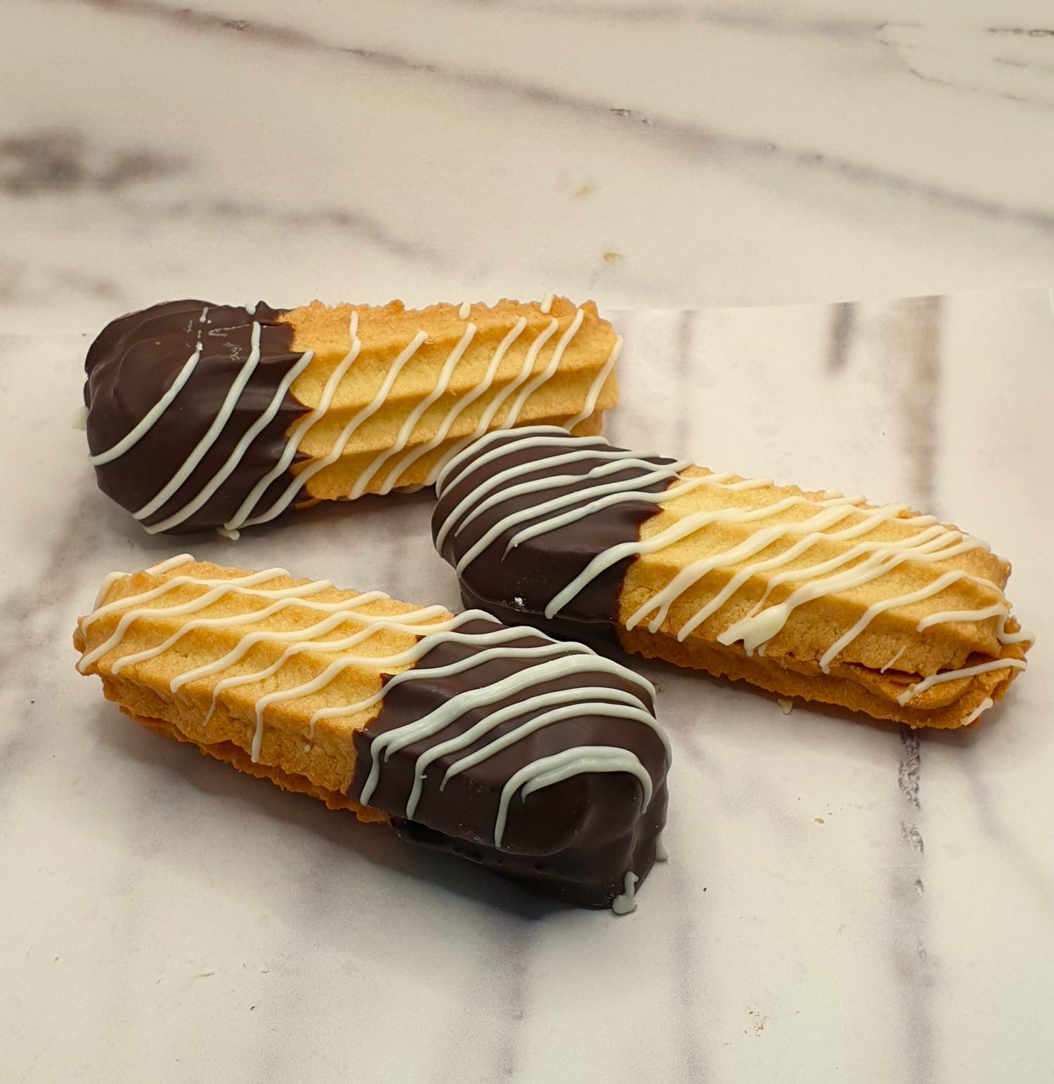 Double Dipped Fingers Gourmet Cookies (Box of 24)