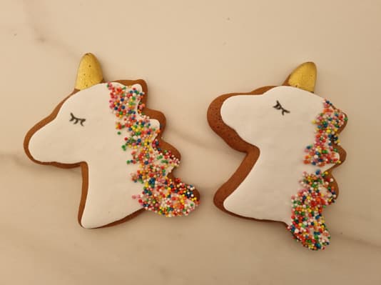 Unicorns Themed Cookies (Box of 24)