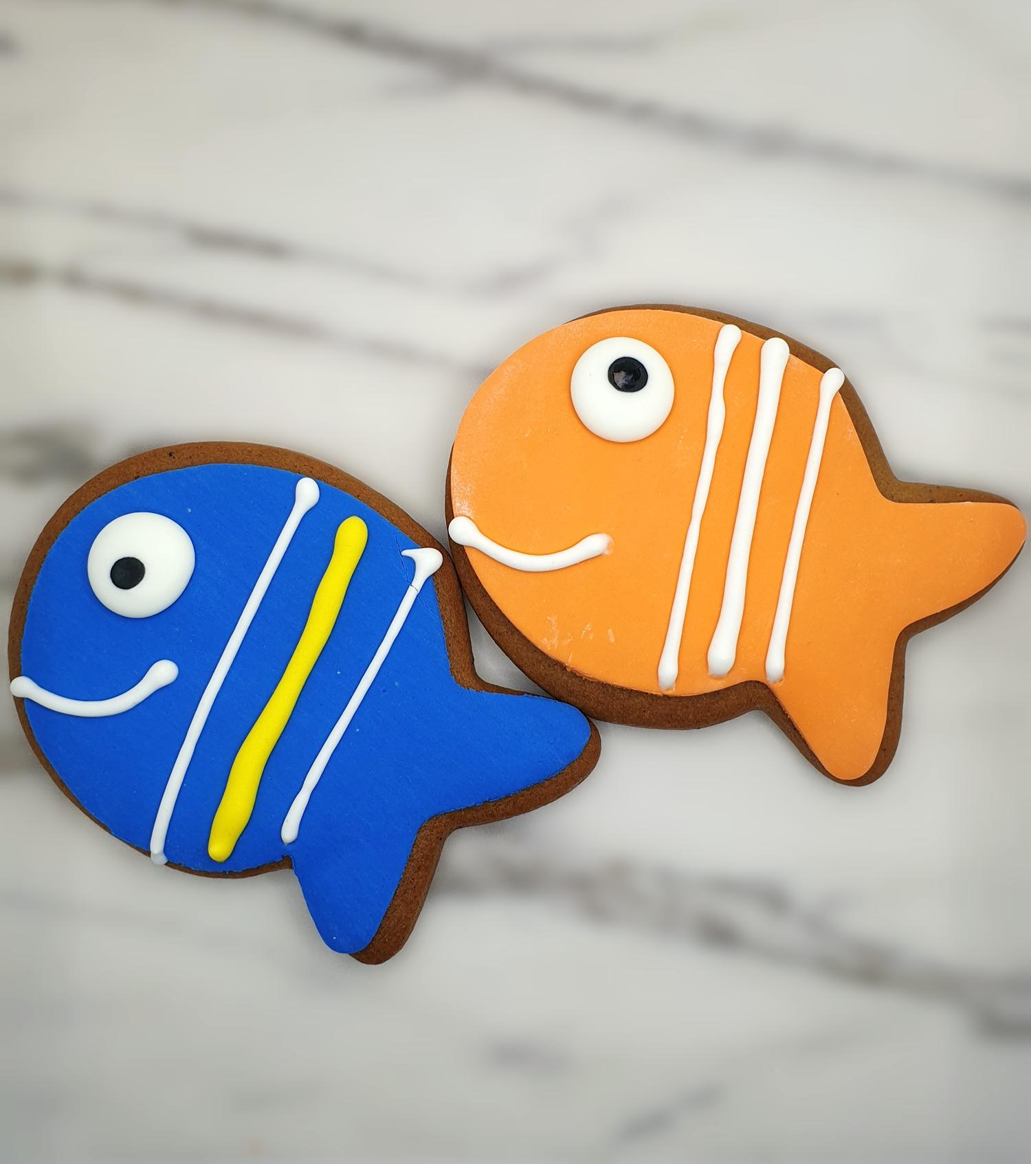 Clown Fish Themed Cookies (Box of 24)