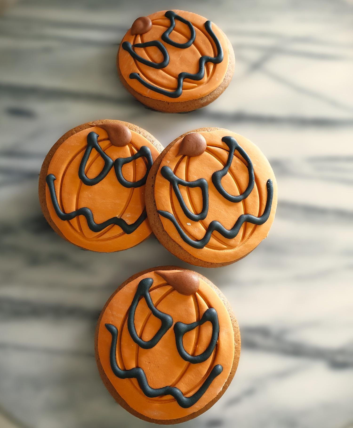 Pumpkin Head Cookies Box (24pcs)