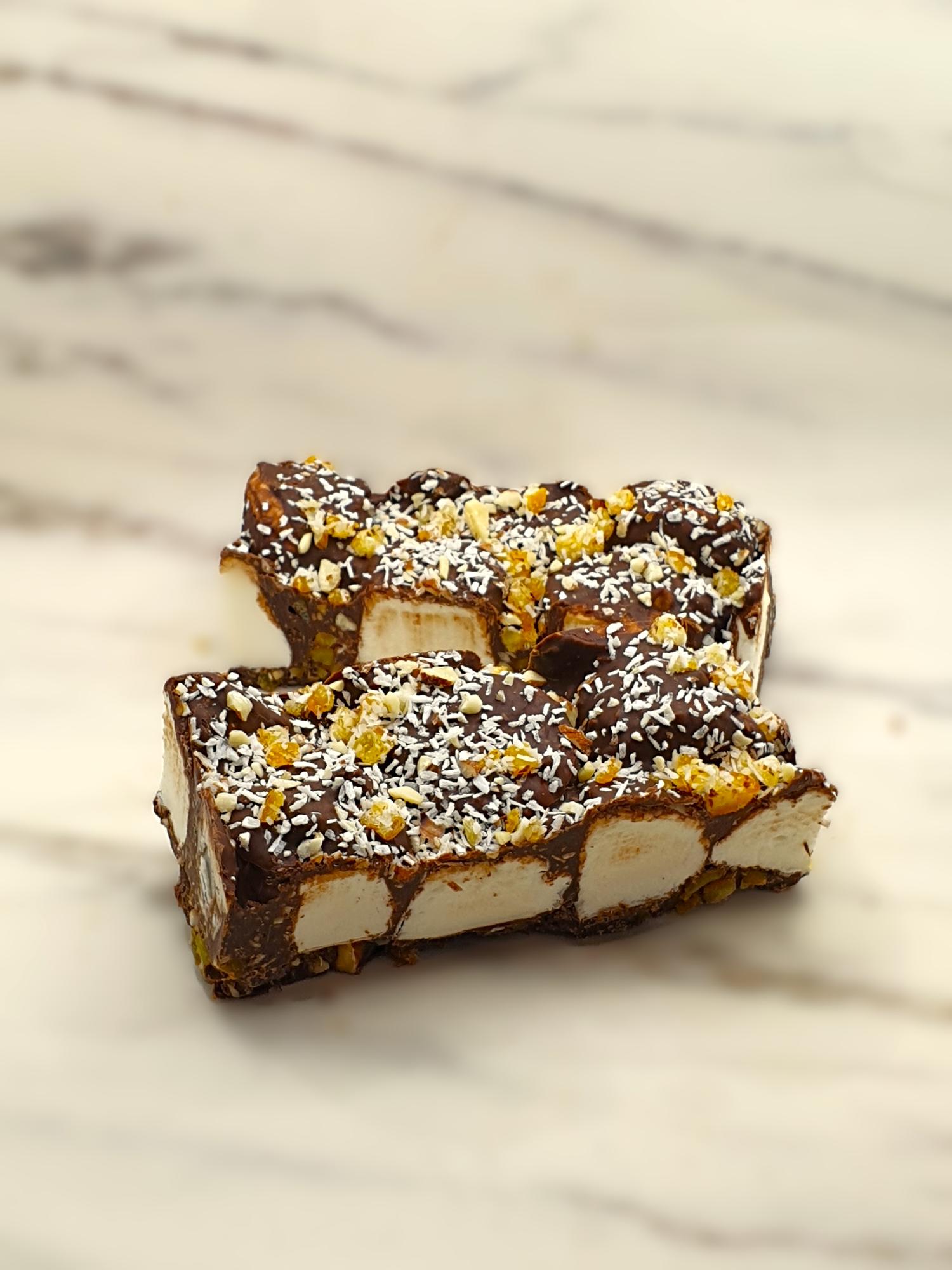 DC Orange Almond Rocky Road (Box of 16)