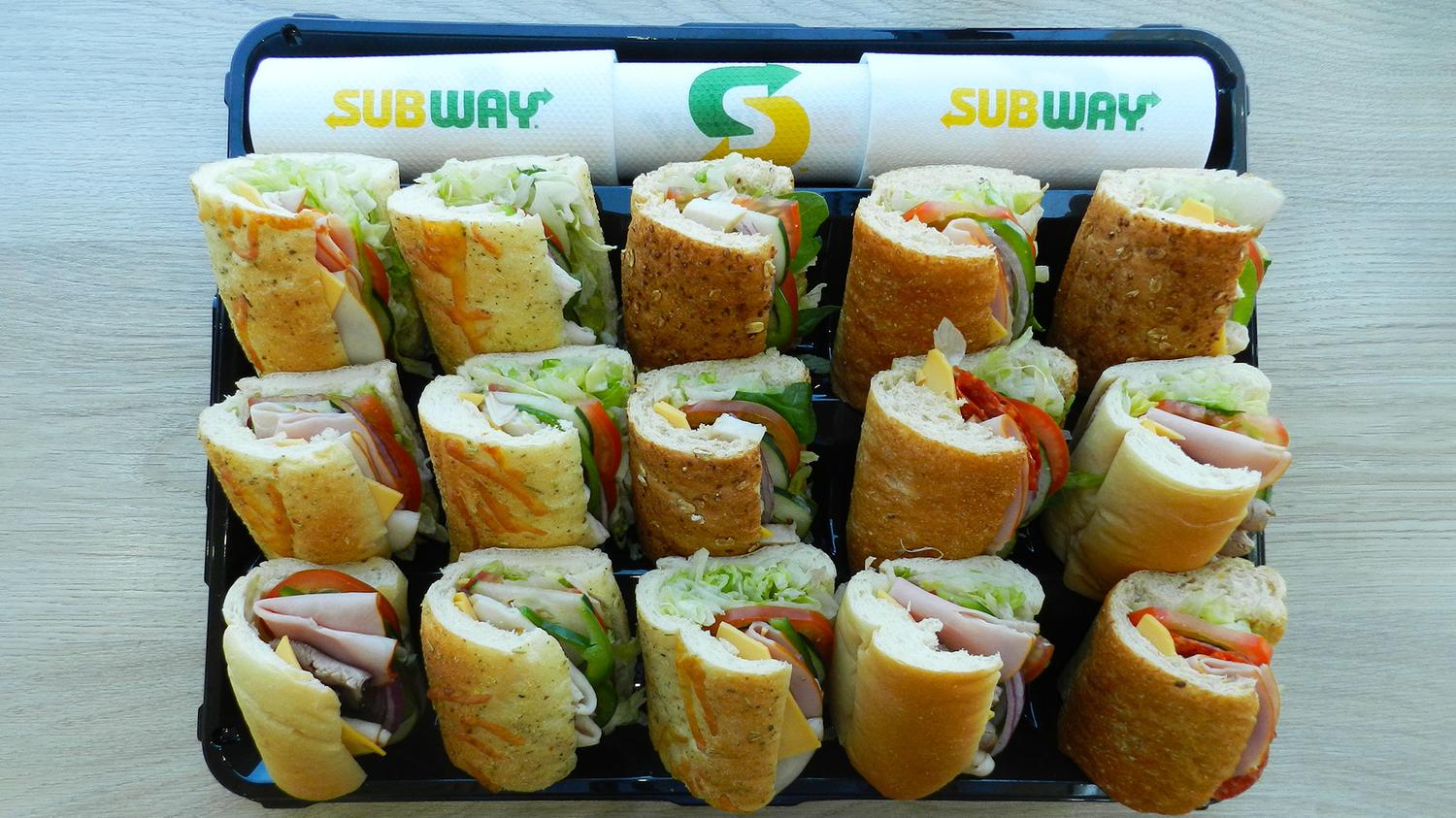 Classic Subs Platter (15 Pieces)