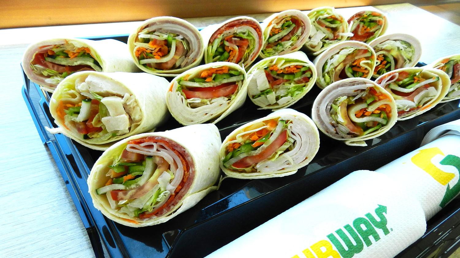 Veggie Wraps Platter (16 Pieces)