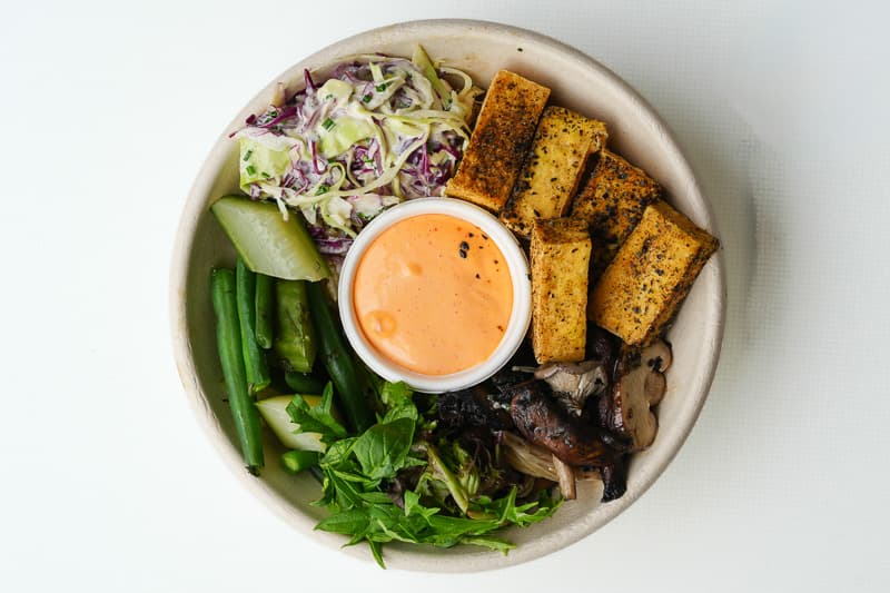 Furikake Tofu Bowl