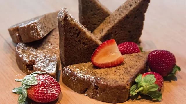 Banana Bread Triangles