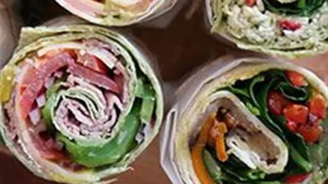 Vegetarian Gourmet Filled Wrap