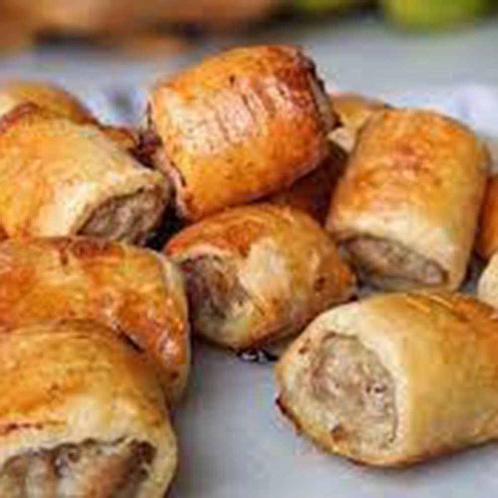 Party Beef Sausage Rolls - Boscastle