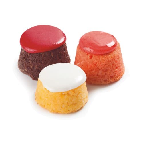 Trio of Bite Size Polenta Cakes