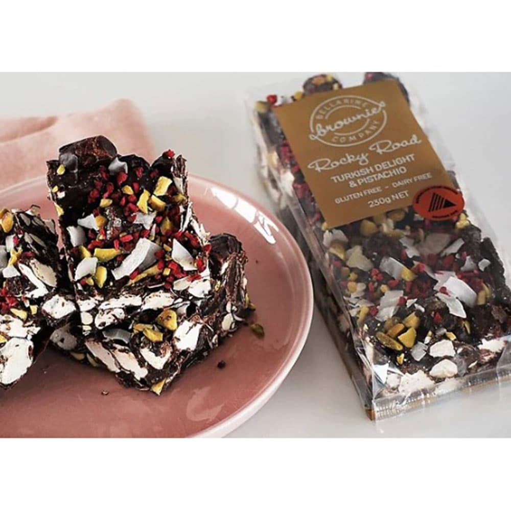 Adelia Turkish Delight & Pistachio Rocky Road