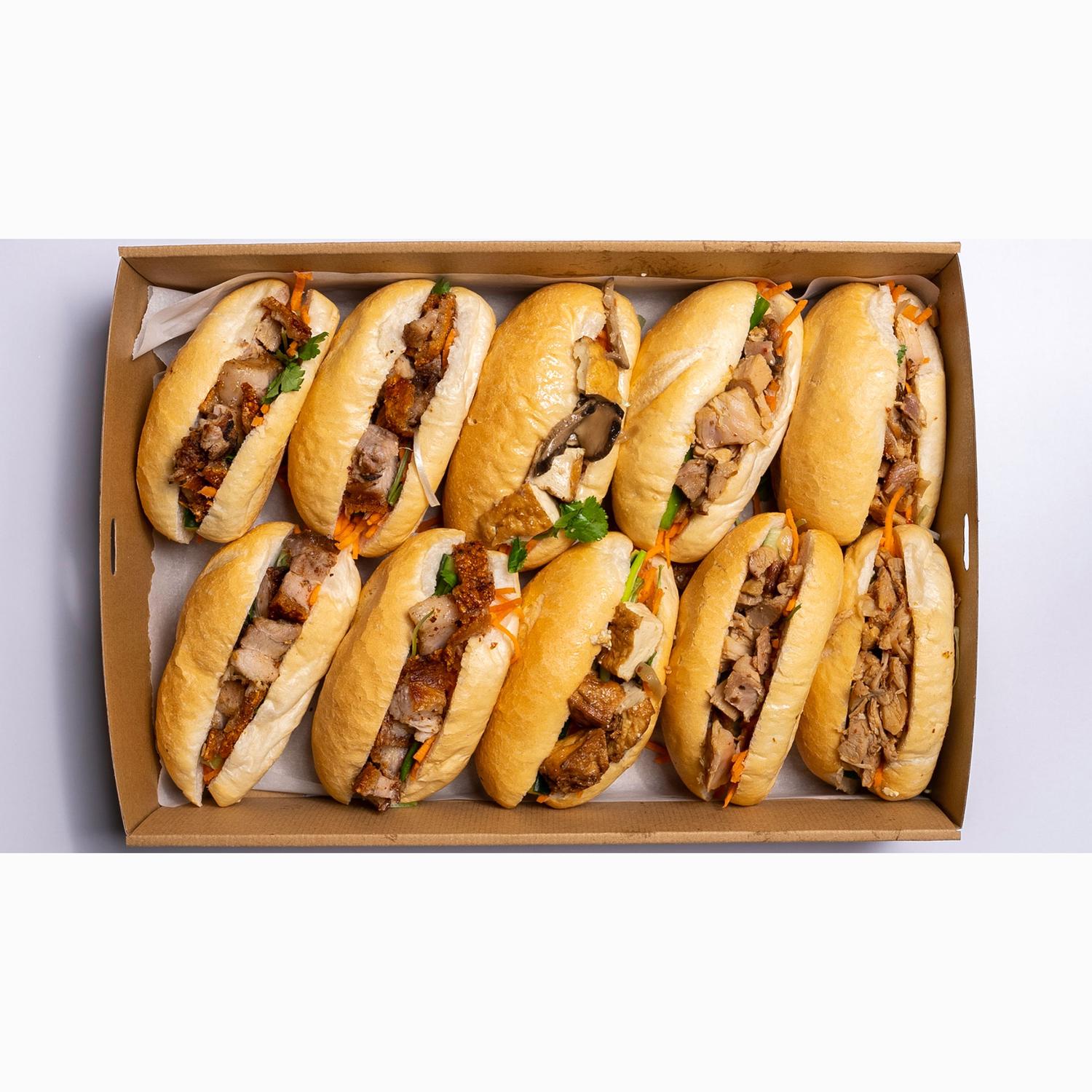 Assorted Mini Banh Mi Platter 