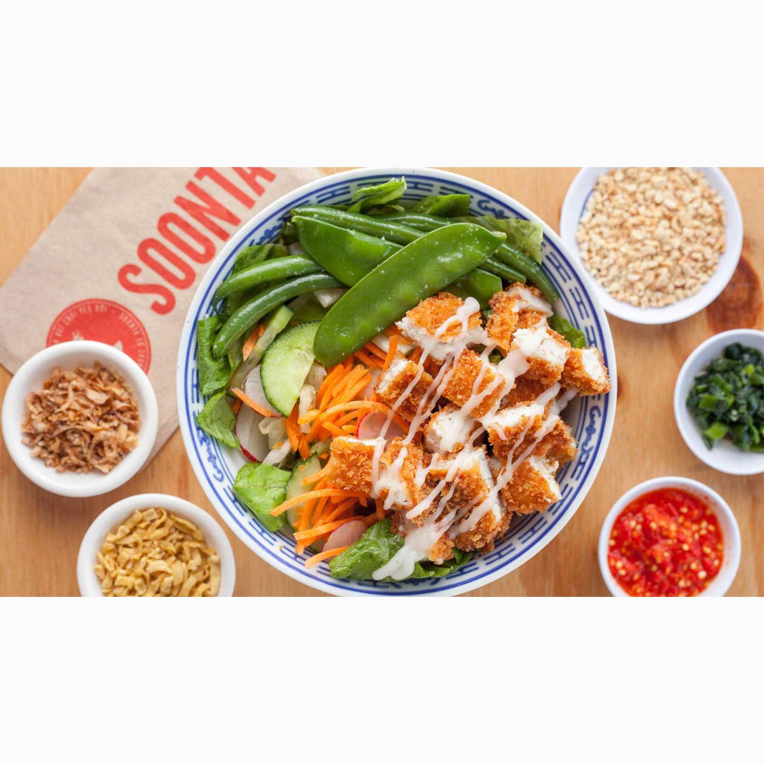 Lemongrass Chicken Salad (Individual Bowl)