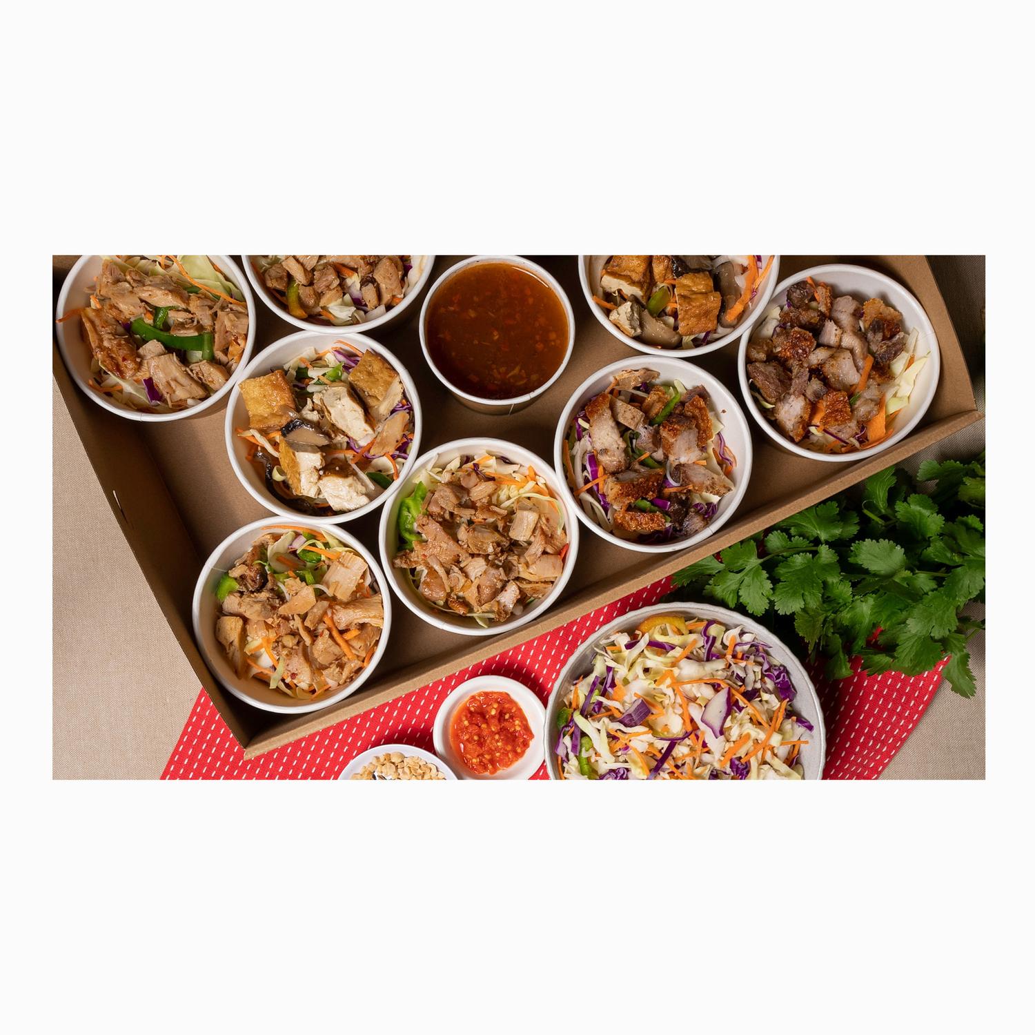 Gluten Free Salad Cup Platter
