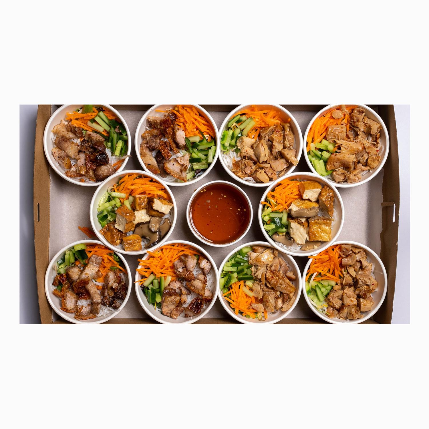 Assorted Bun Cup Platter