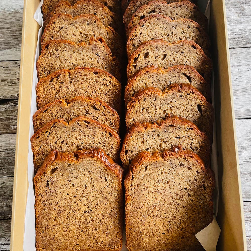 Banana Bread with Butter