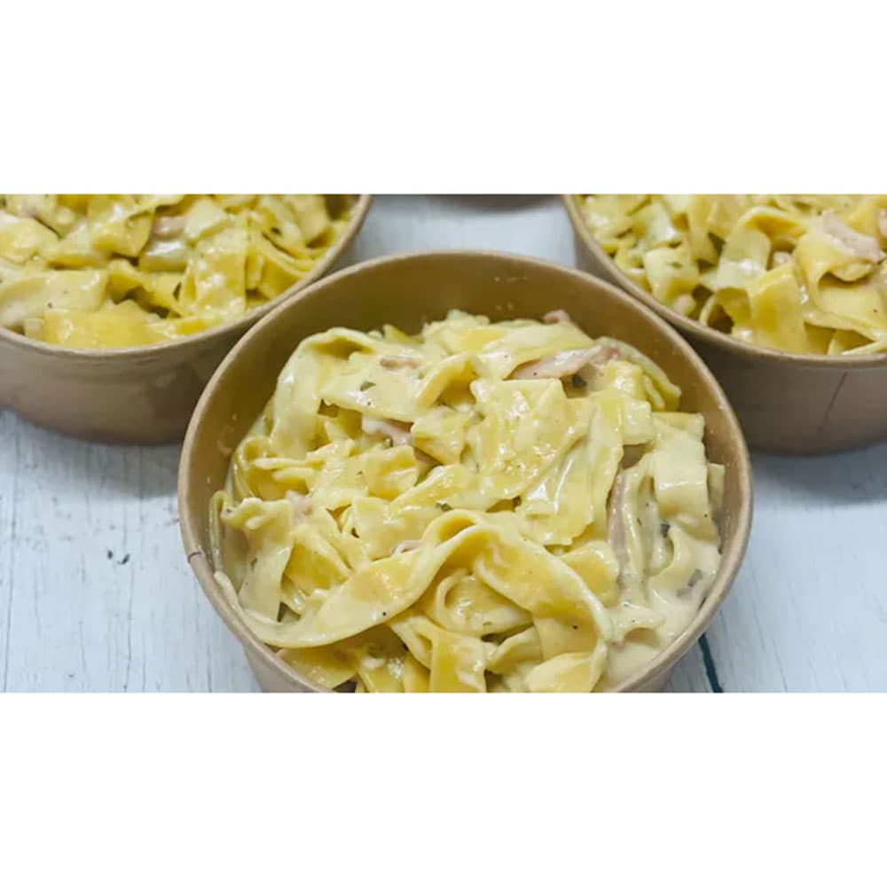 Carbonara Pasta (Disposable Foil Trays)