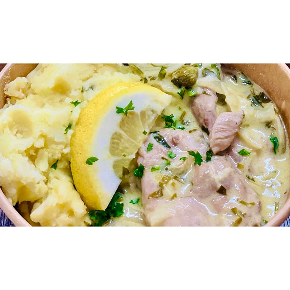 Chicken Leek Mushroom Casserole (Disposable Trays)