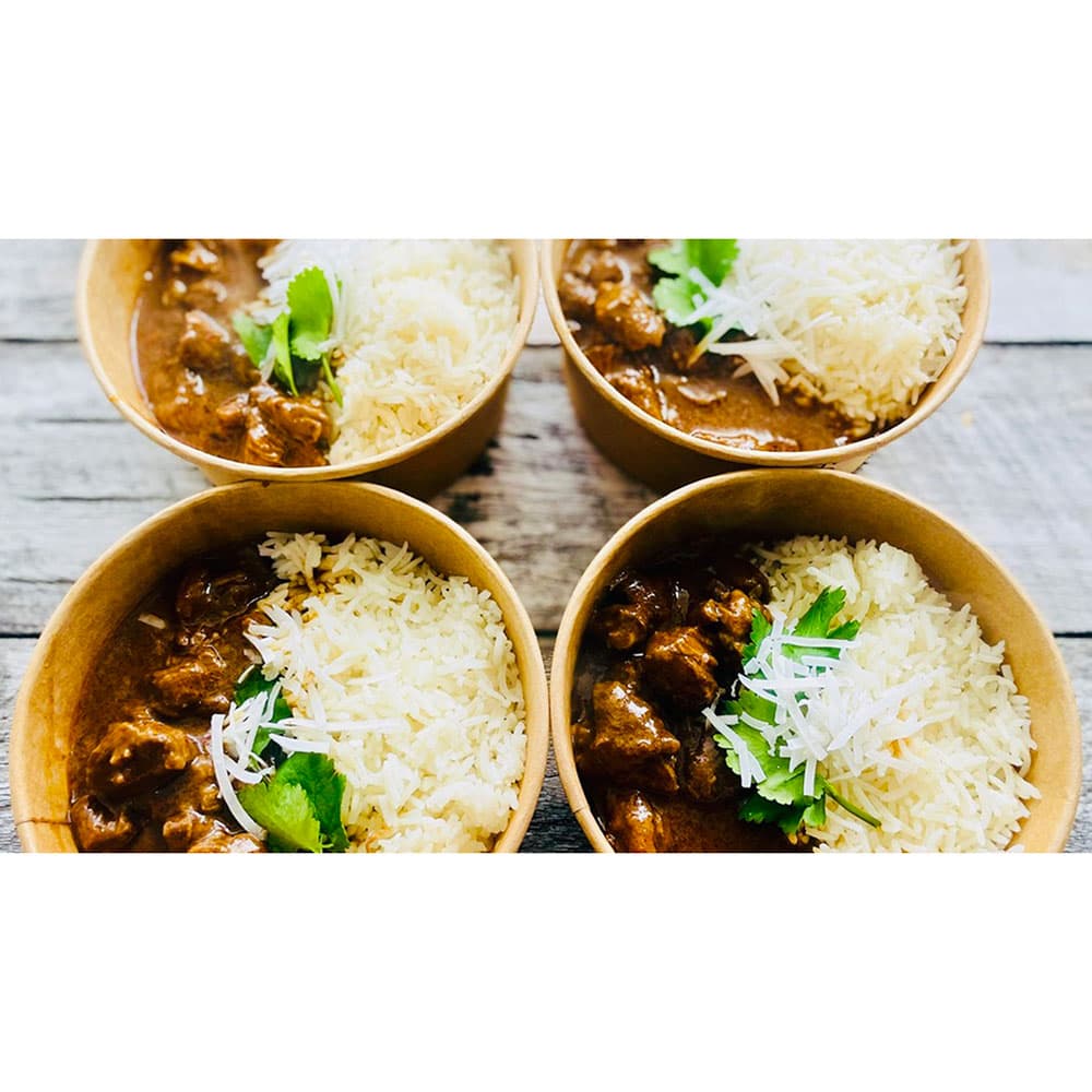 Slow Cooked Massaman Beef Curry (Disposable Trays)