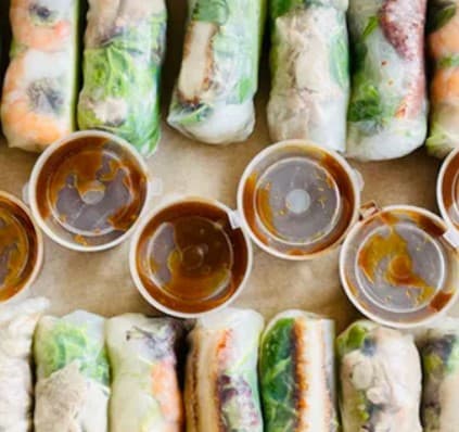 Rice Paper Rolls (16 Pieces)