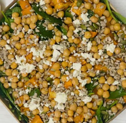 Pumpkin Chickpea Spinach (Small Platter)