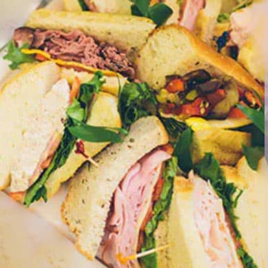 Assorted Gourmet Sandwich