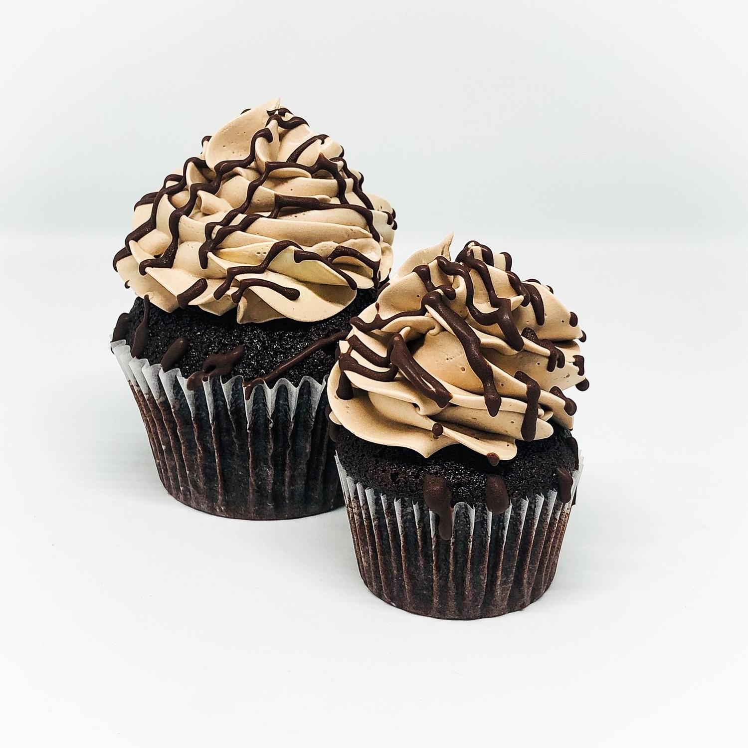 Mini Double Chocolate Cupcake (Box of 24)