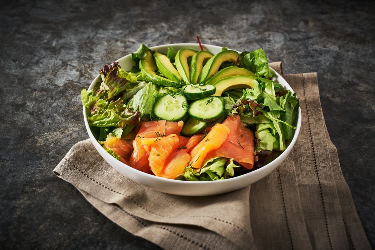 Salmon & Avocado Salad