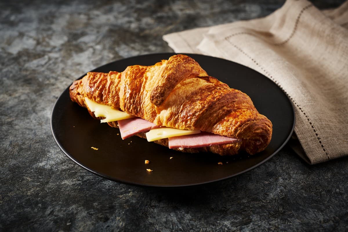 Turkey Ham & Cheese Croissant