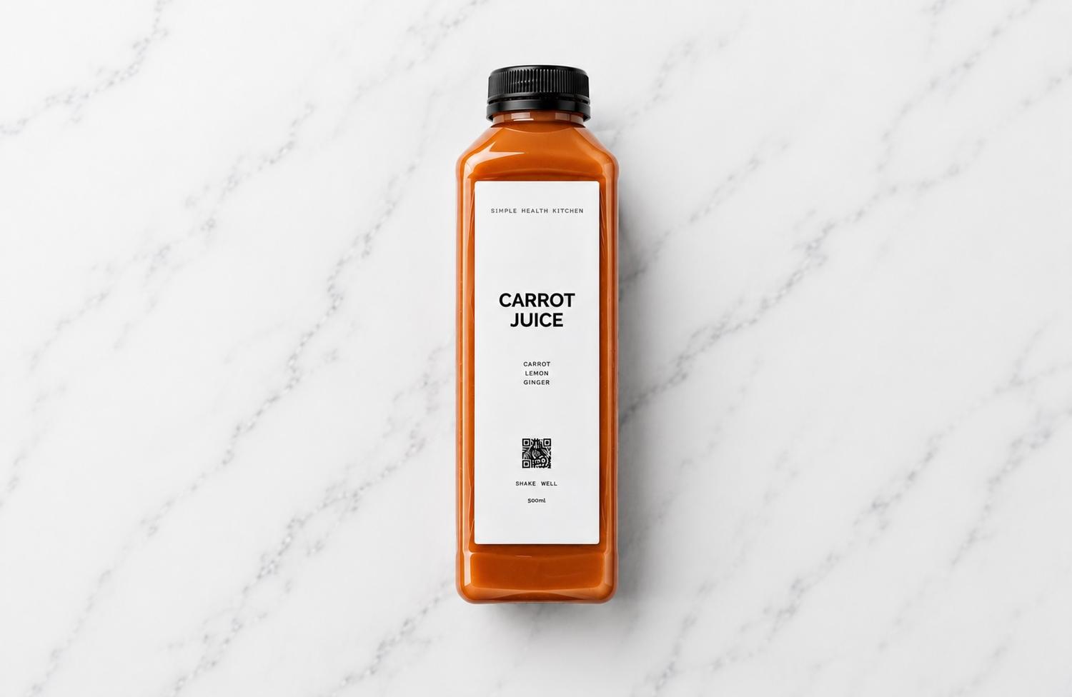 Fresh Carrot Juice
