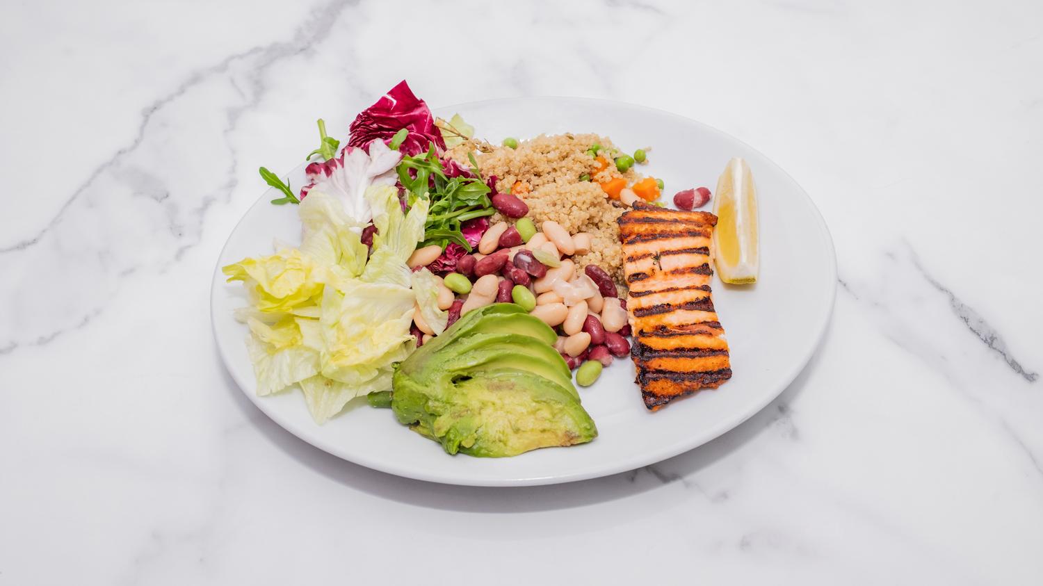 Chargrilled Salmon Salad