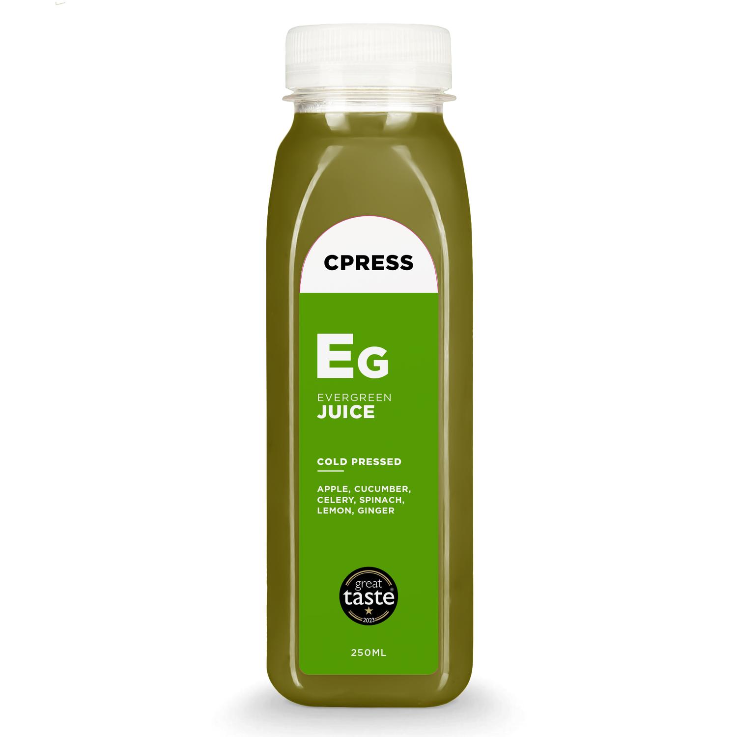 Cold Pressed Evergreen Juice
