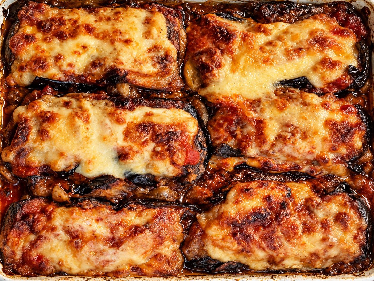 Vegetarian Parmigiana Platter