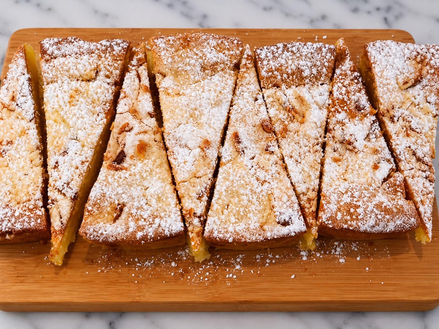 Lemon and Pine Nut Slice Platter