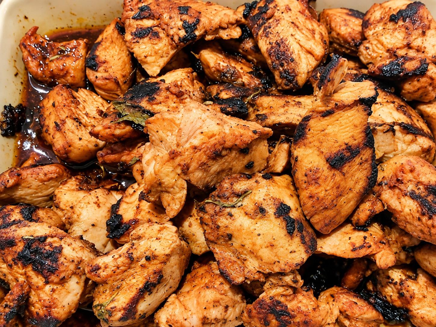 Large Spicy Italian Grilled Chicken