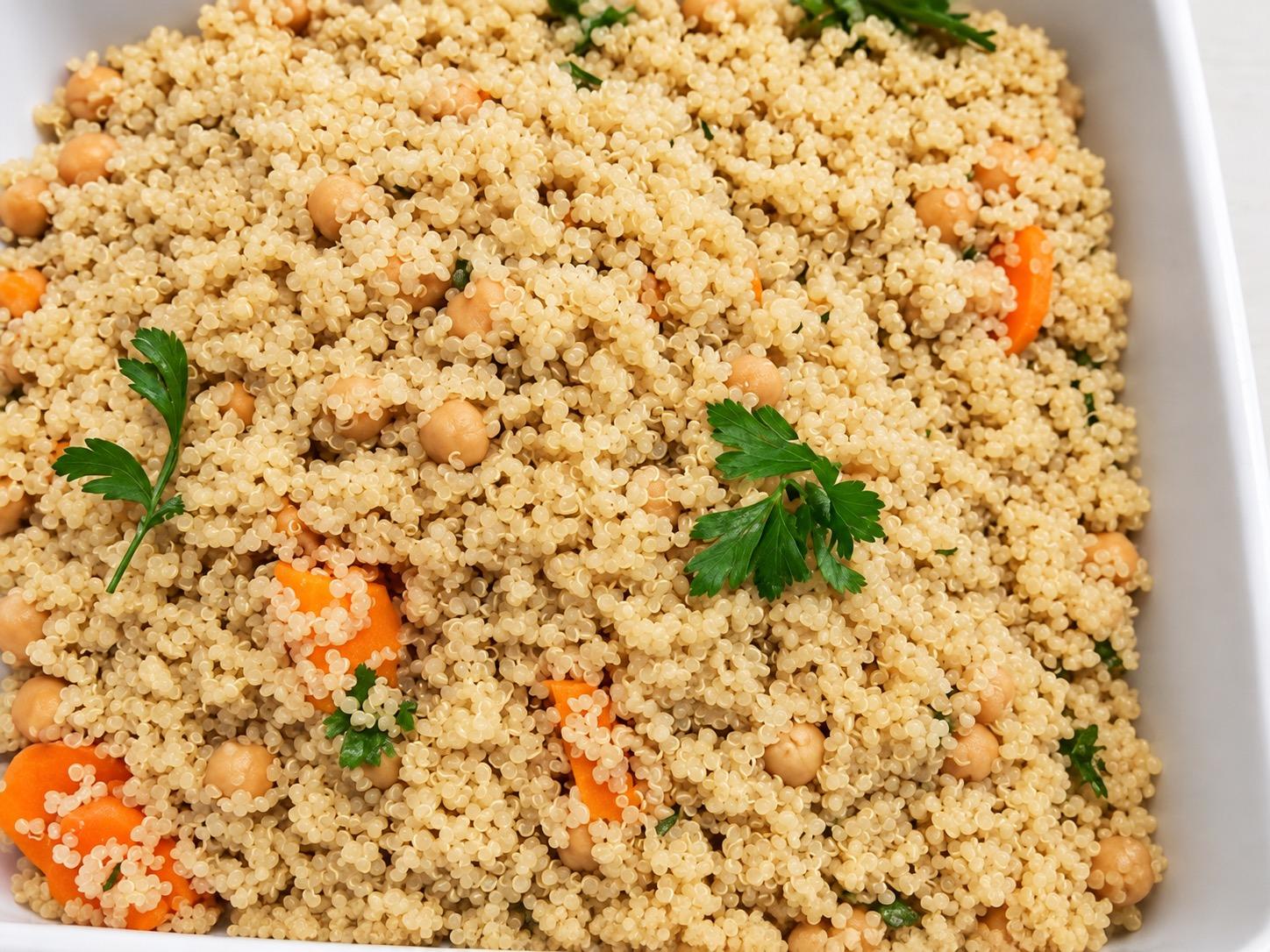 Bowl Quinoa, Butternut Squash and Chickpea Salad