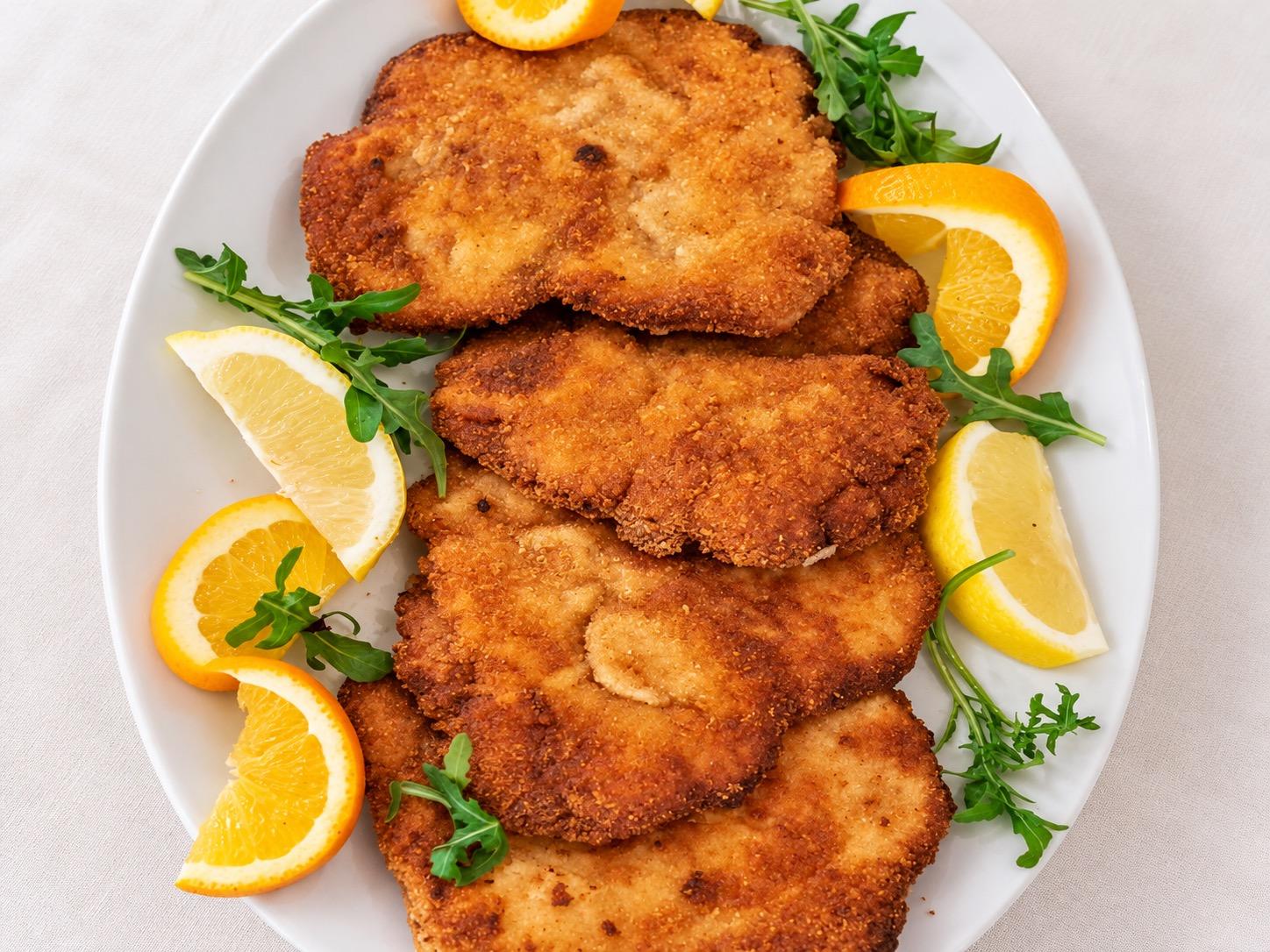 Large Chicken Escalope Platter