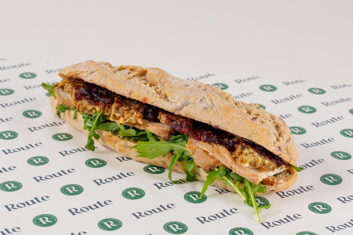 Turkey & Cranberry Baguette