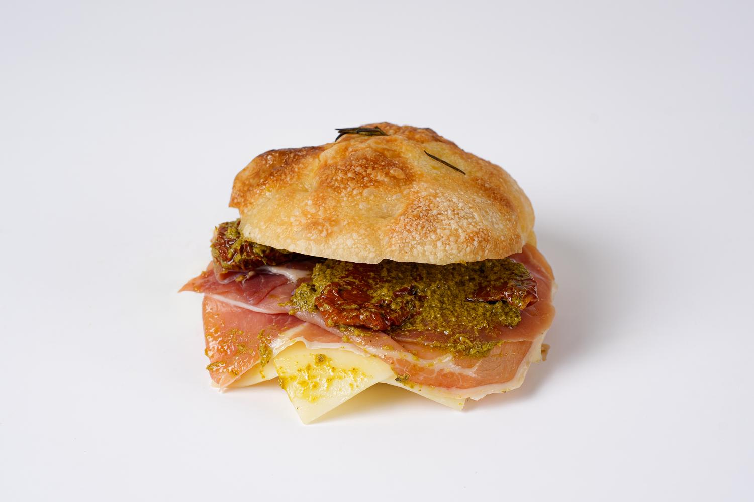 Prosciutto & Mozzarella Focaccia