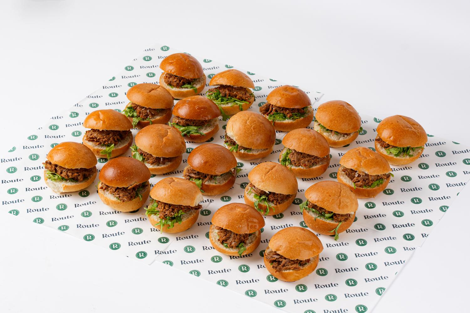 Pulled Lamb Sliders