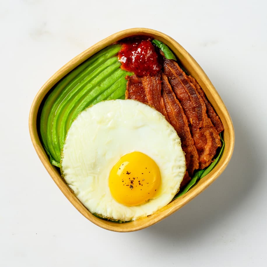 Bacon & Avo Egg Box