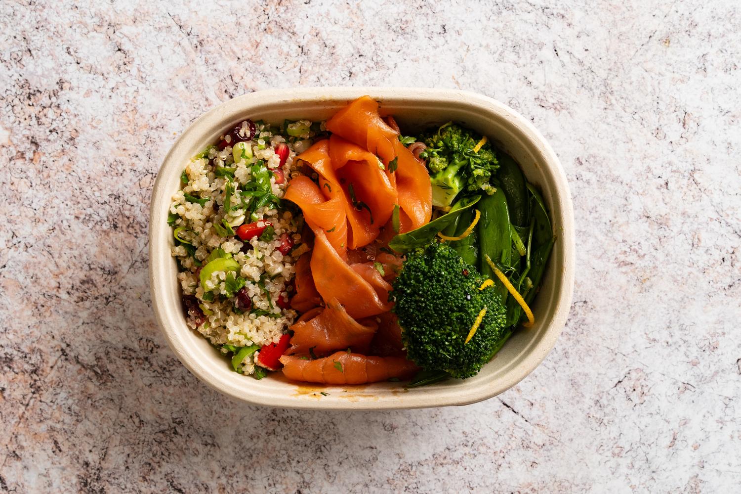 Salmon Lunch Box 
