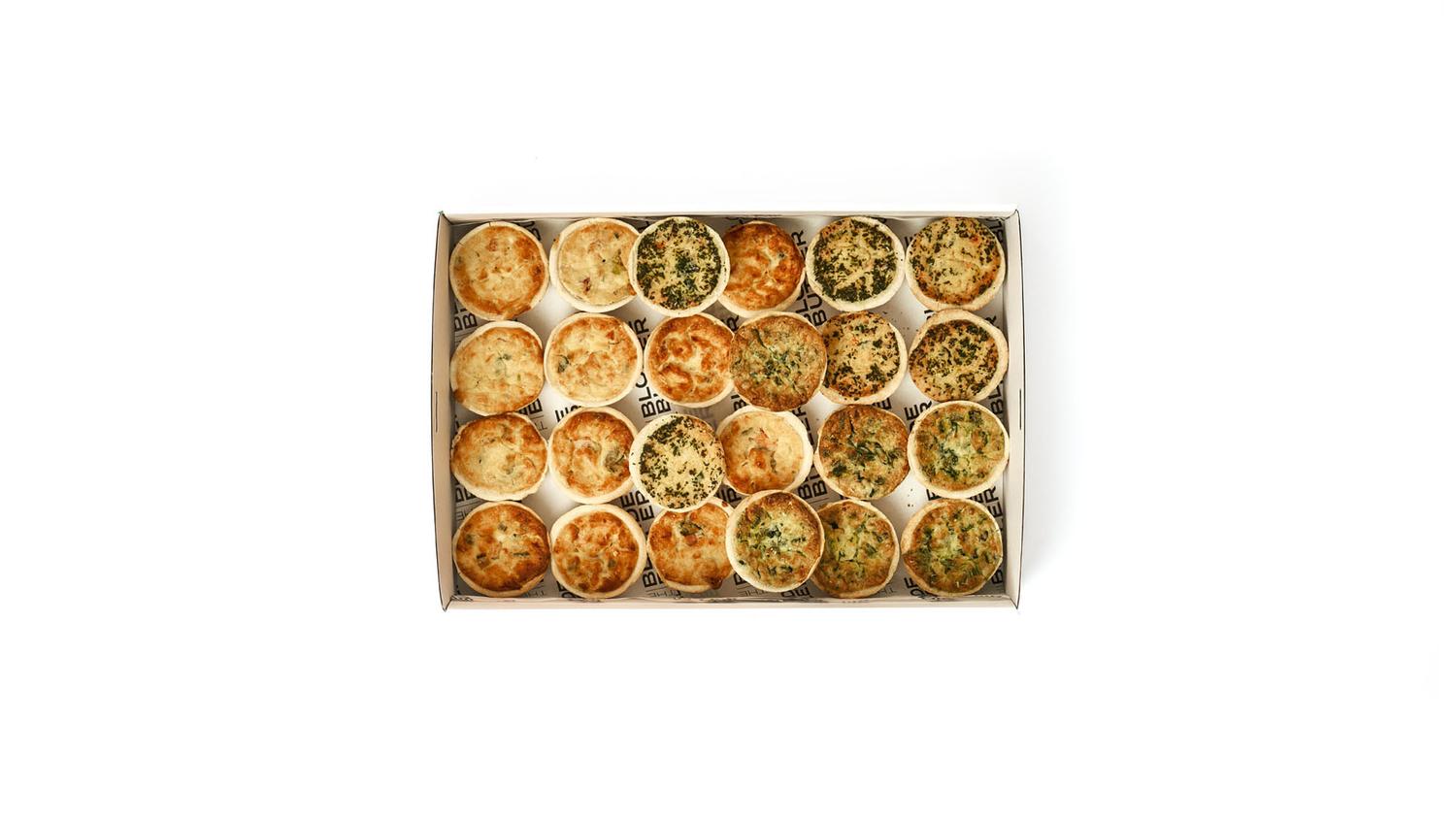 Breakfast Gourmet Mini Quiches (Small)