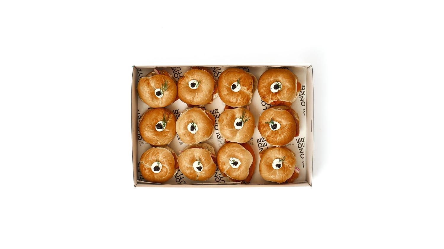Smoked Salmon Bagel Box (Medium)