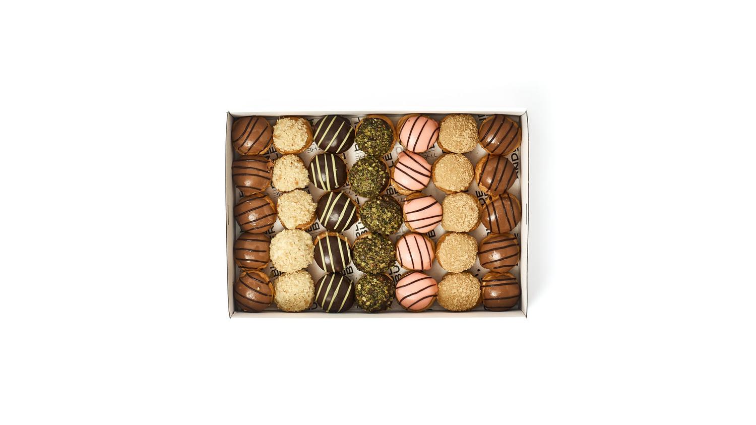 Petite Filled Profiteroles Box (Large)