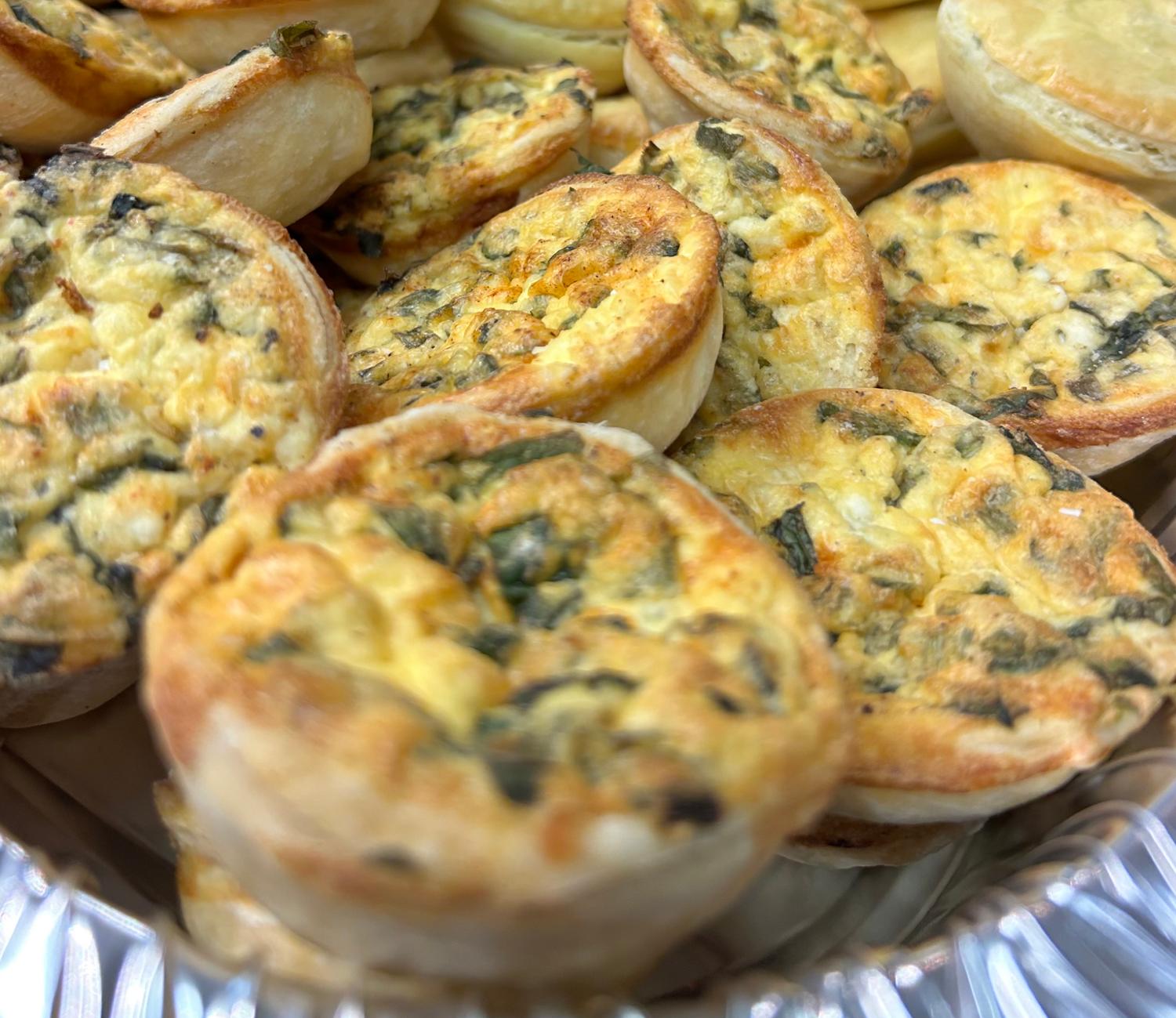 Mini Gourmet Ham and Tomato Quiche